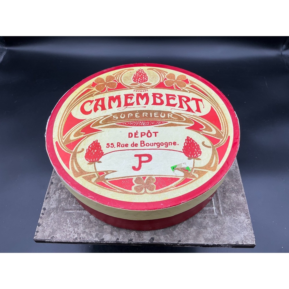 BIA Cordon Bleu Camembert Superieur Set of 4 French Cheese Plates Boxed NIB